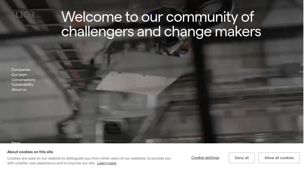 ALTOR UK LIMITED website screenshot