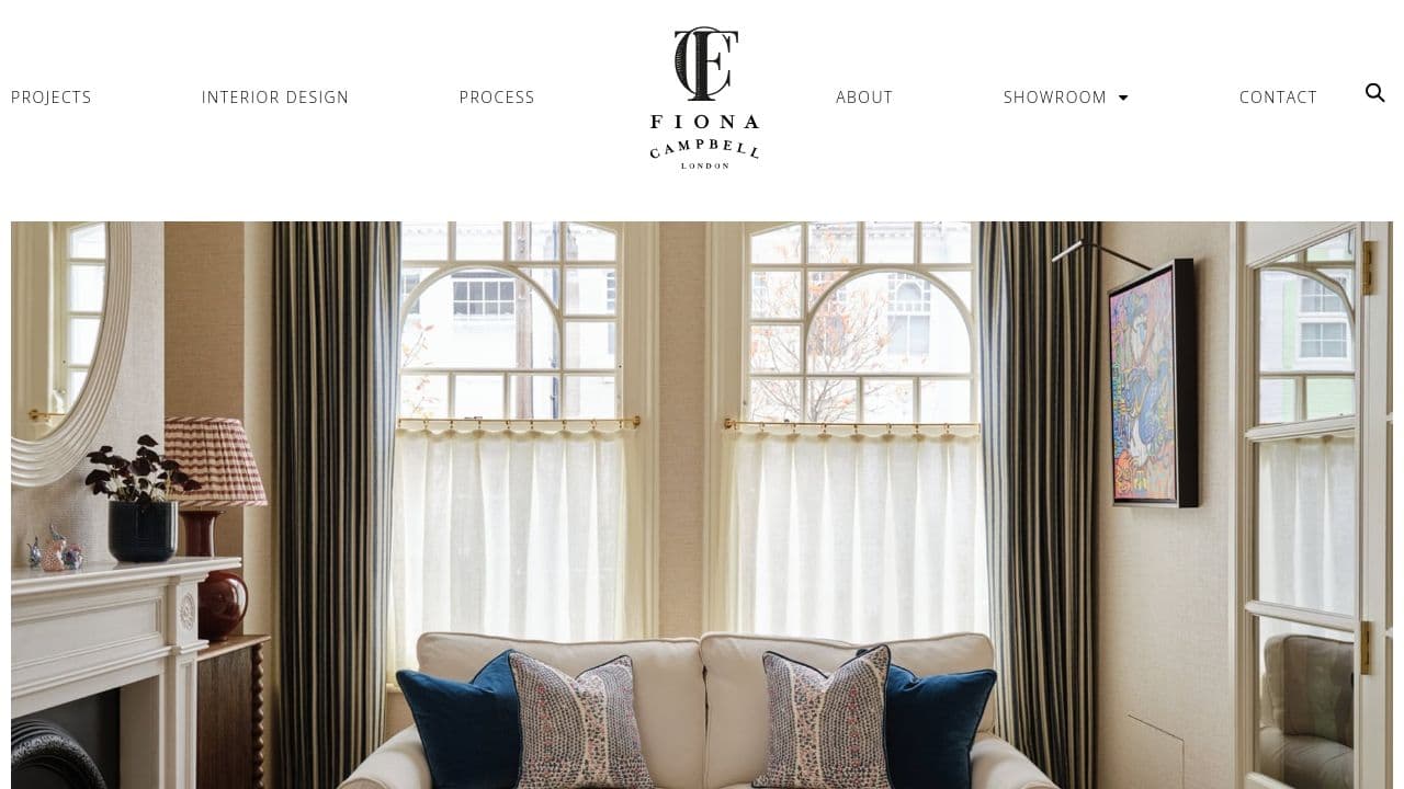 FIONA CAMPBELL LIMITED website screenshot