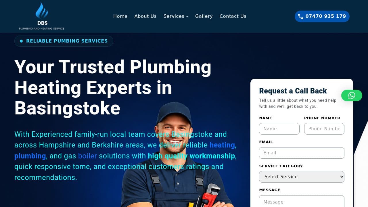 Heating Engineer Basingstoke- Local Gas Safe Registered Engineer