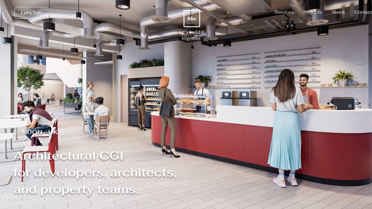 HBC VISUAL LTD website screenshot