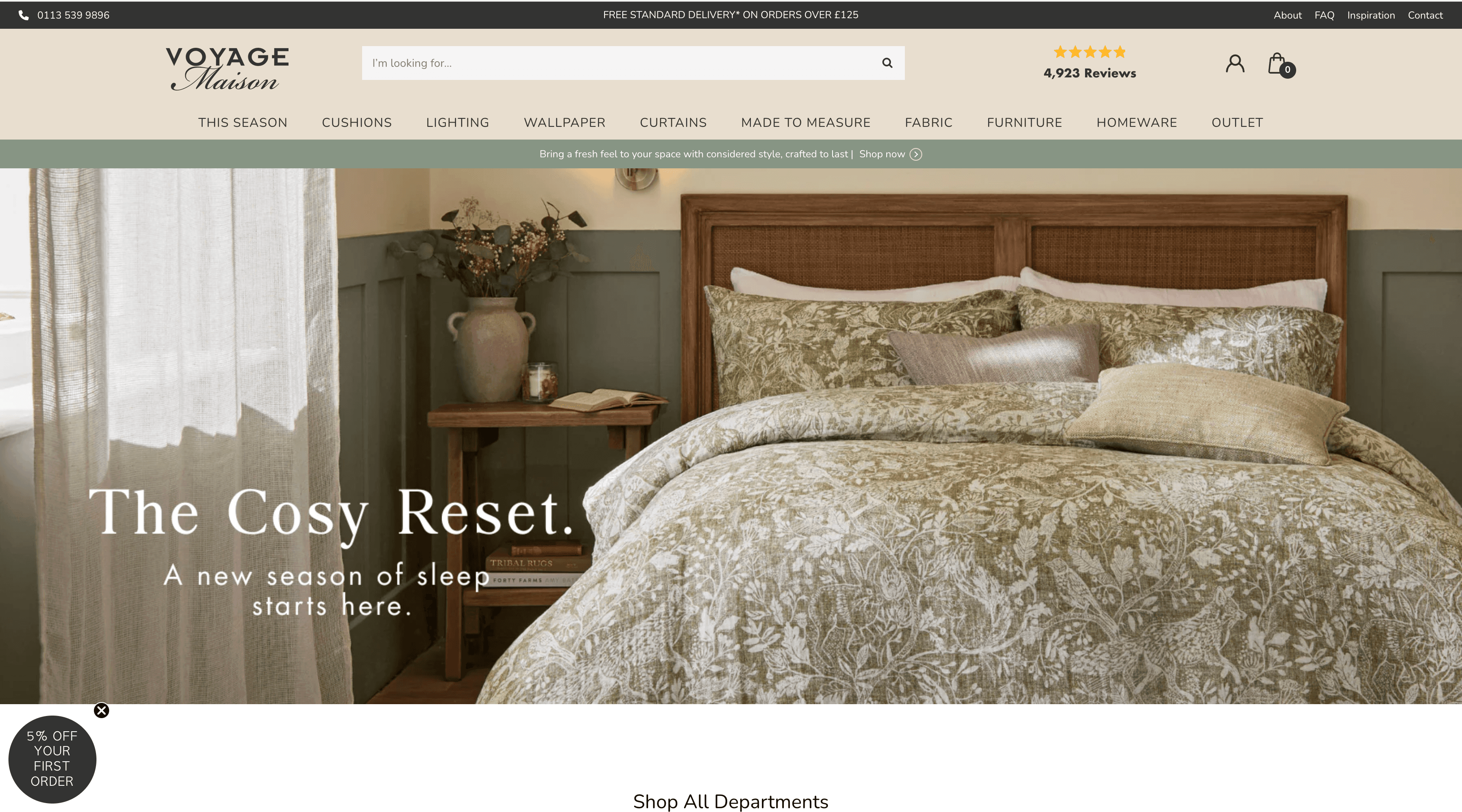 Voyage Maison Soft Furnishings
