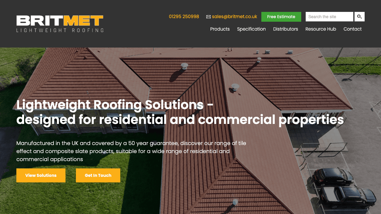 Britmet Lightweight Roofing