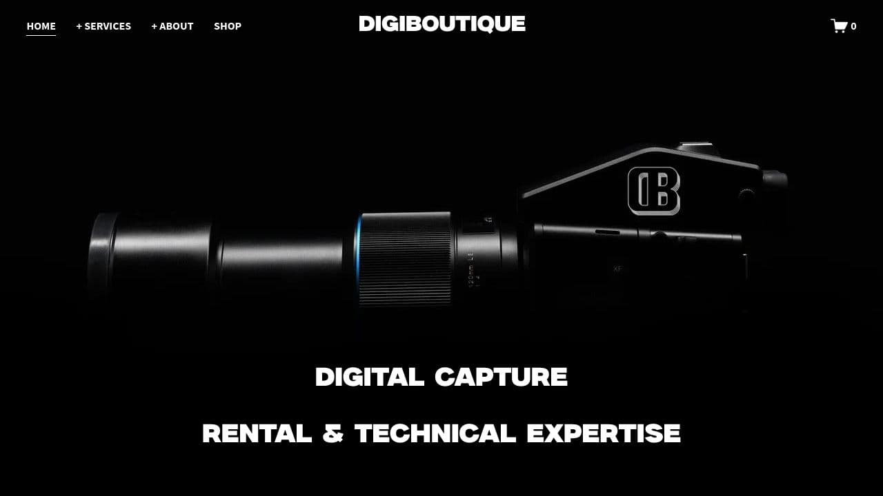 DIGIBOUTIQUE LIMITED website screenshot