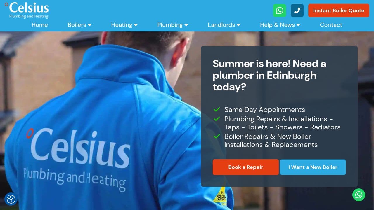 CELSIUS PLUMBING & HEATING (EDINBURGH)