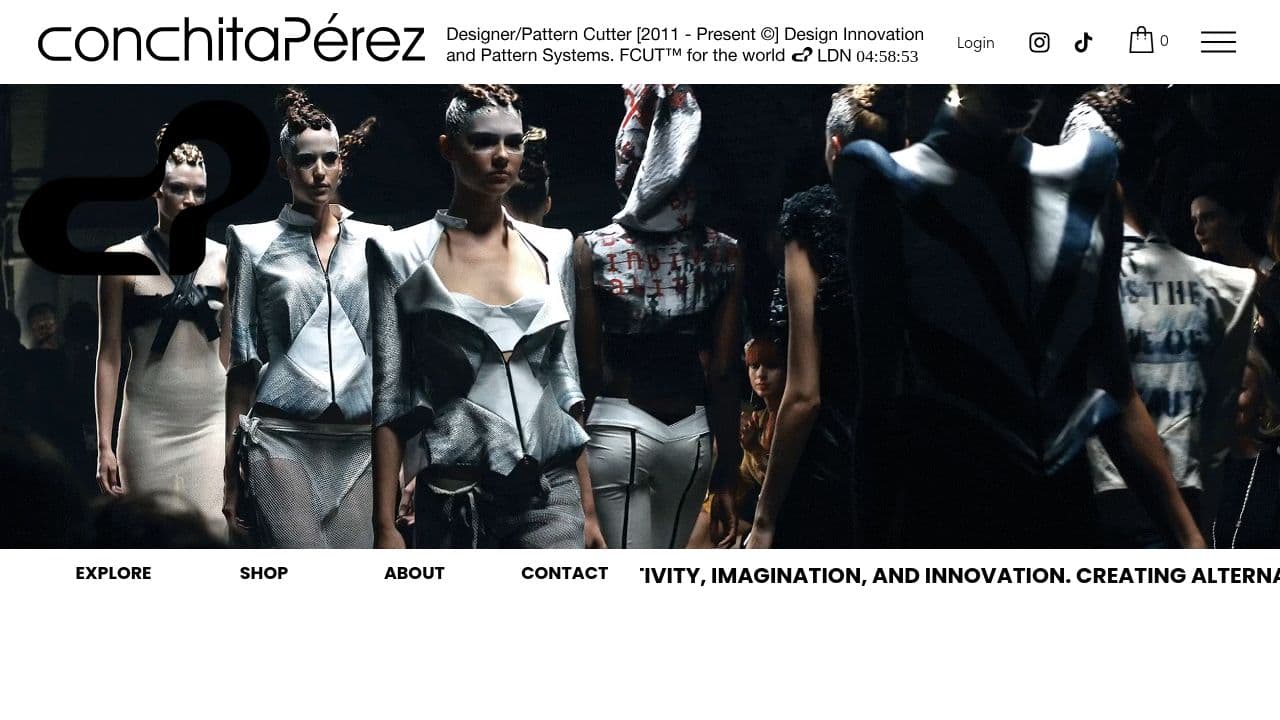CONCHITA PEREZ LIMITED website screenshot