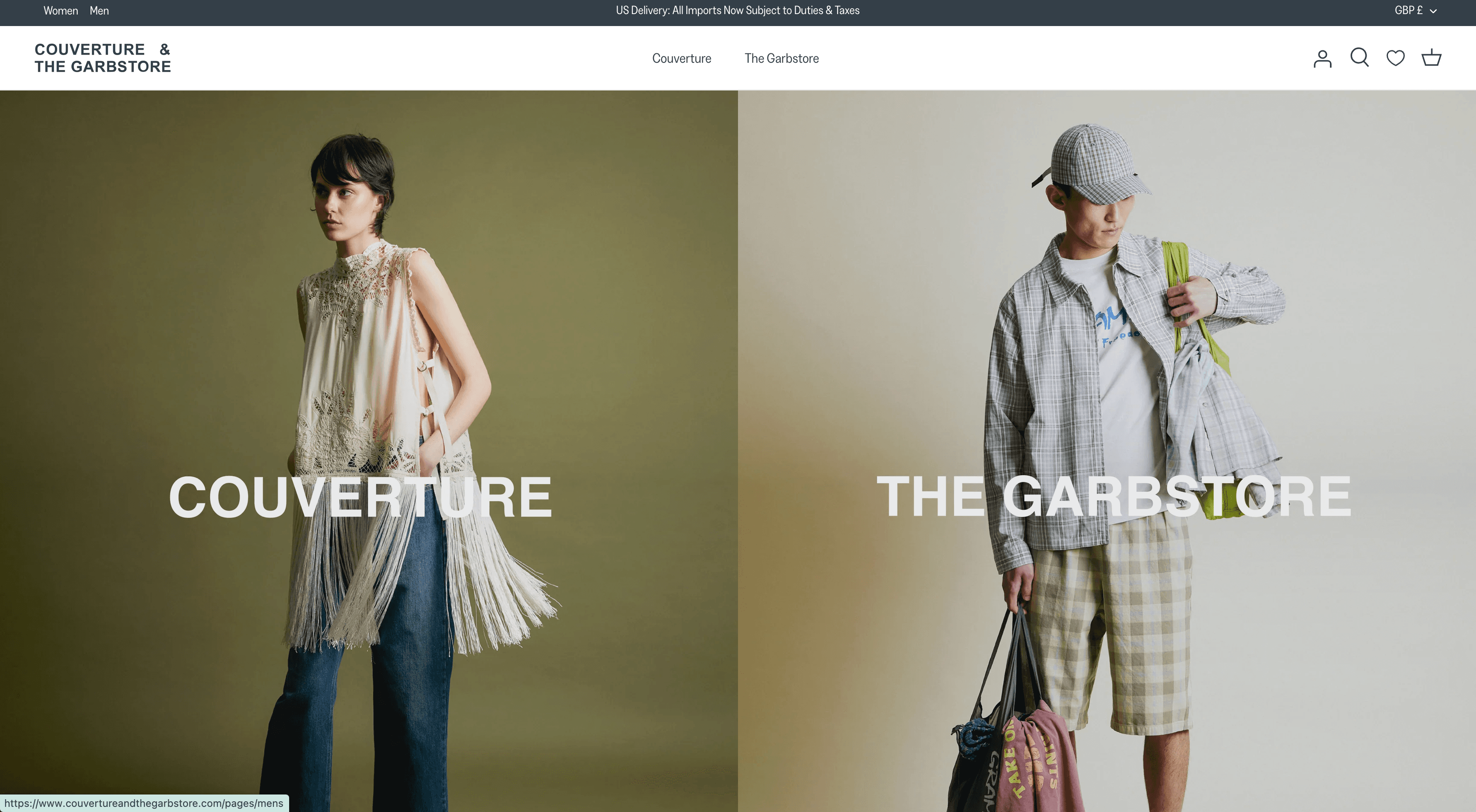 Couverture & The Garbstore