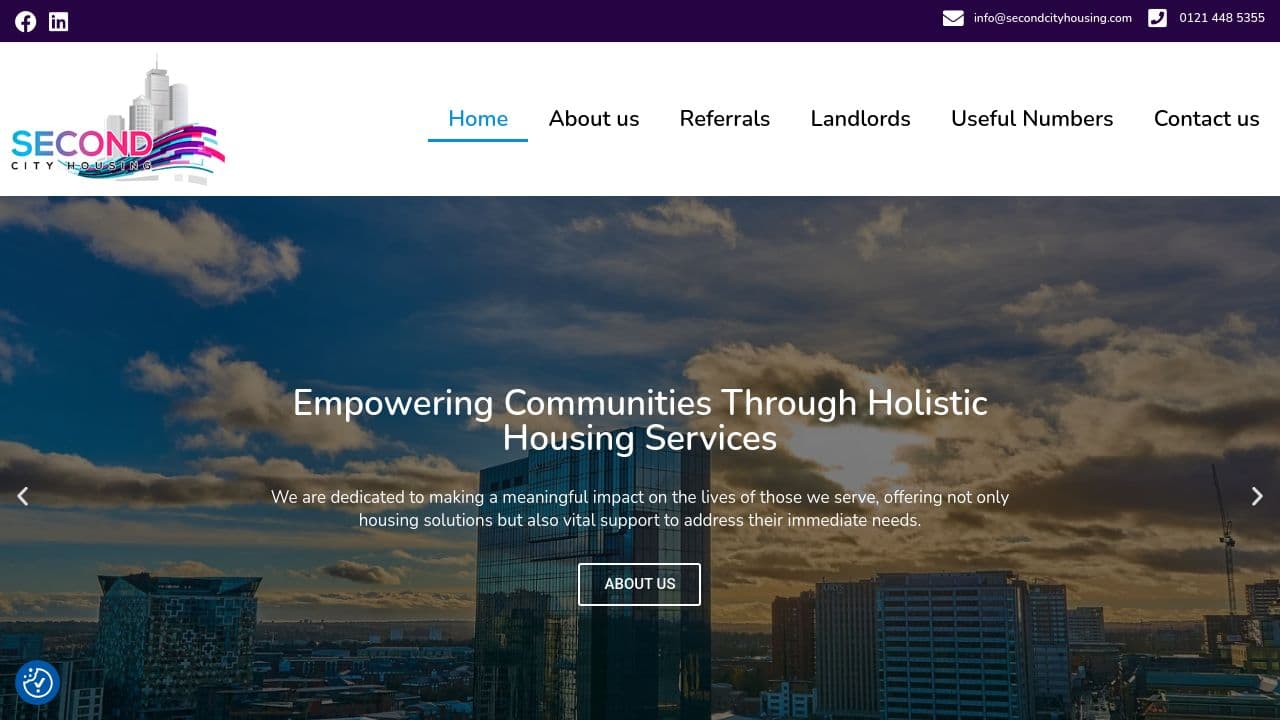 2ND CITY  LTD website screenshot