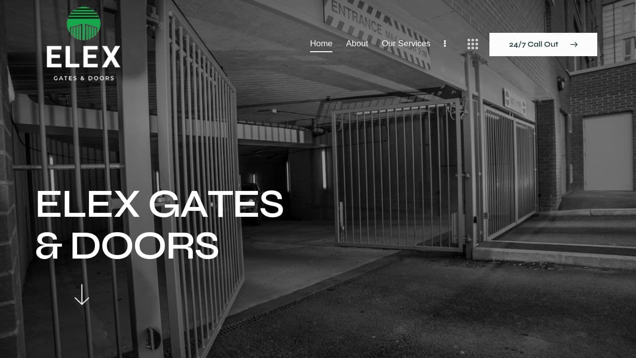 ELEX ELECTRICAL LIMITED website screenshot