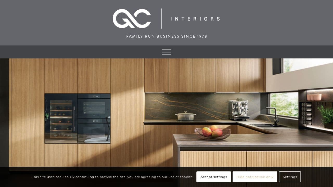 G C INTERIORS OXFORD LIMITED website screenshot