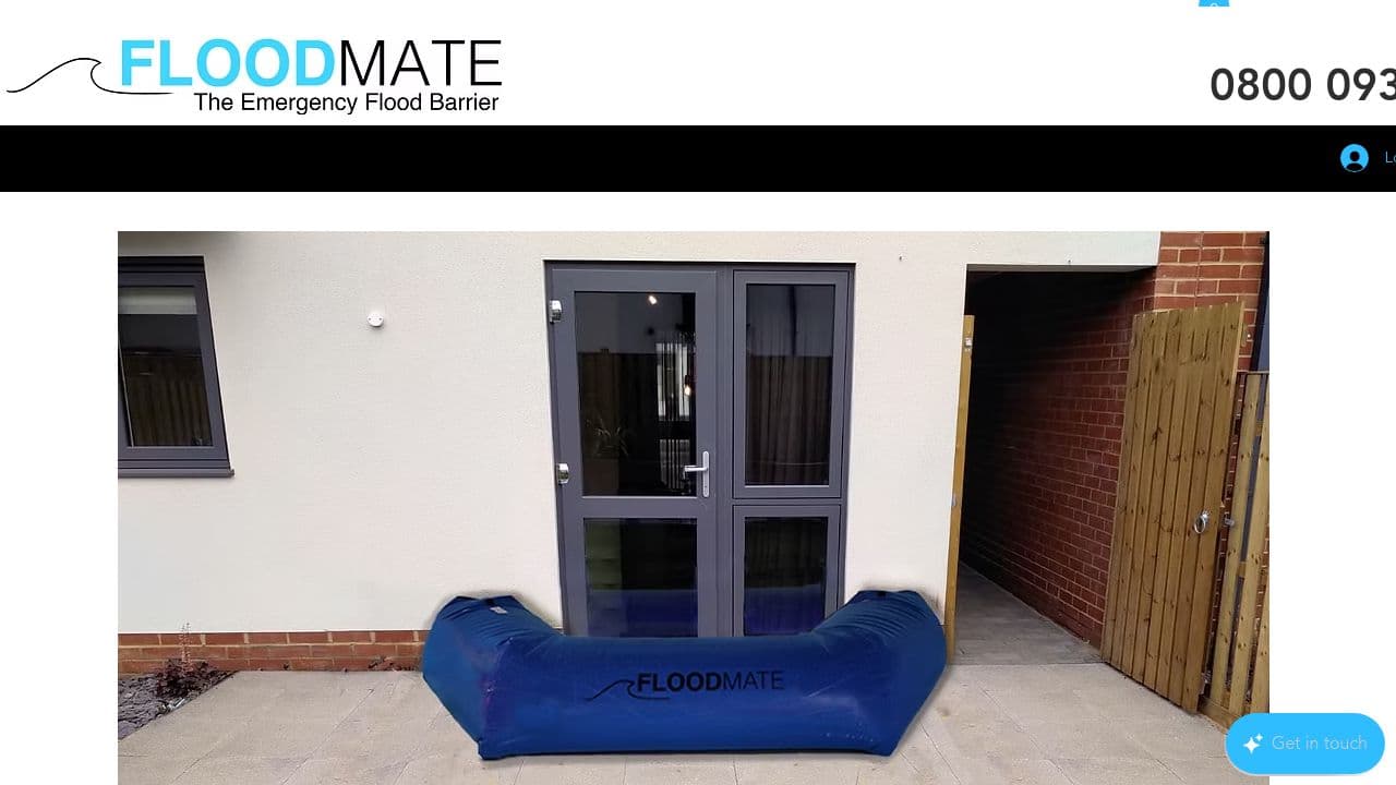 FLOODMATE LIMITED website screenshot