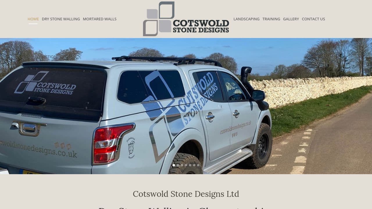 COTSWOLD STONE DESIGNS LIMITED website screenshot