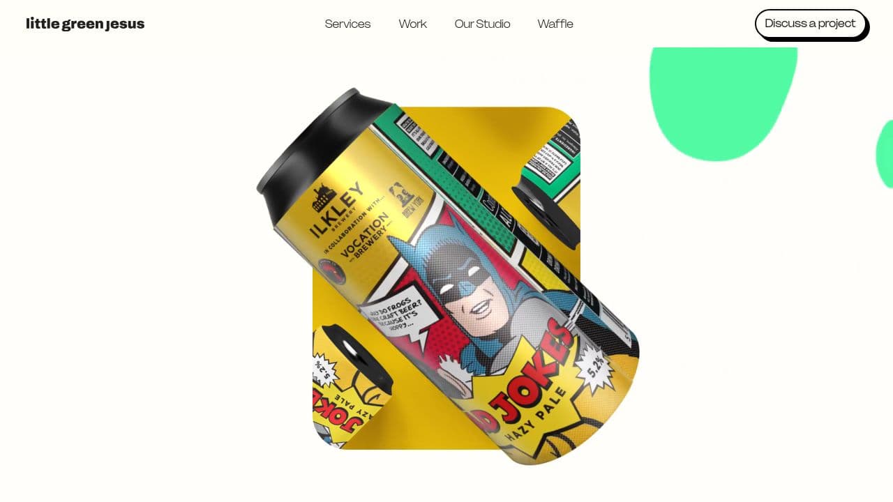 A LITTLE GREEN INTERIOR DESIGNS LTD website screenshot
