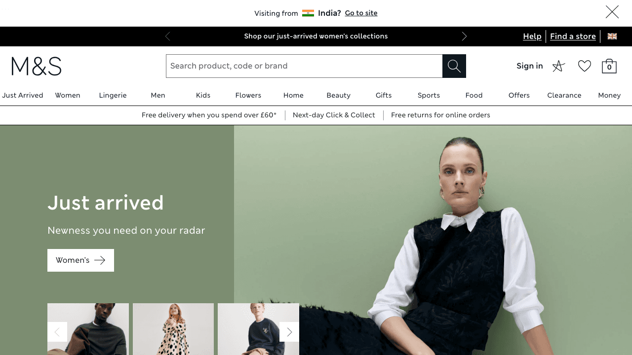 M&S Home