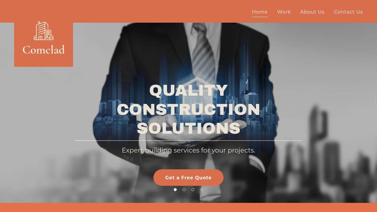 COMCLAD LTD website screenshot