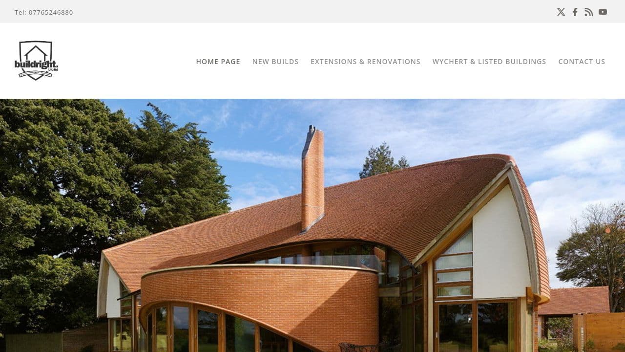 BUILDRIGHT (UK) LTD website screenshot