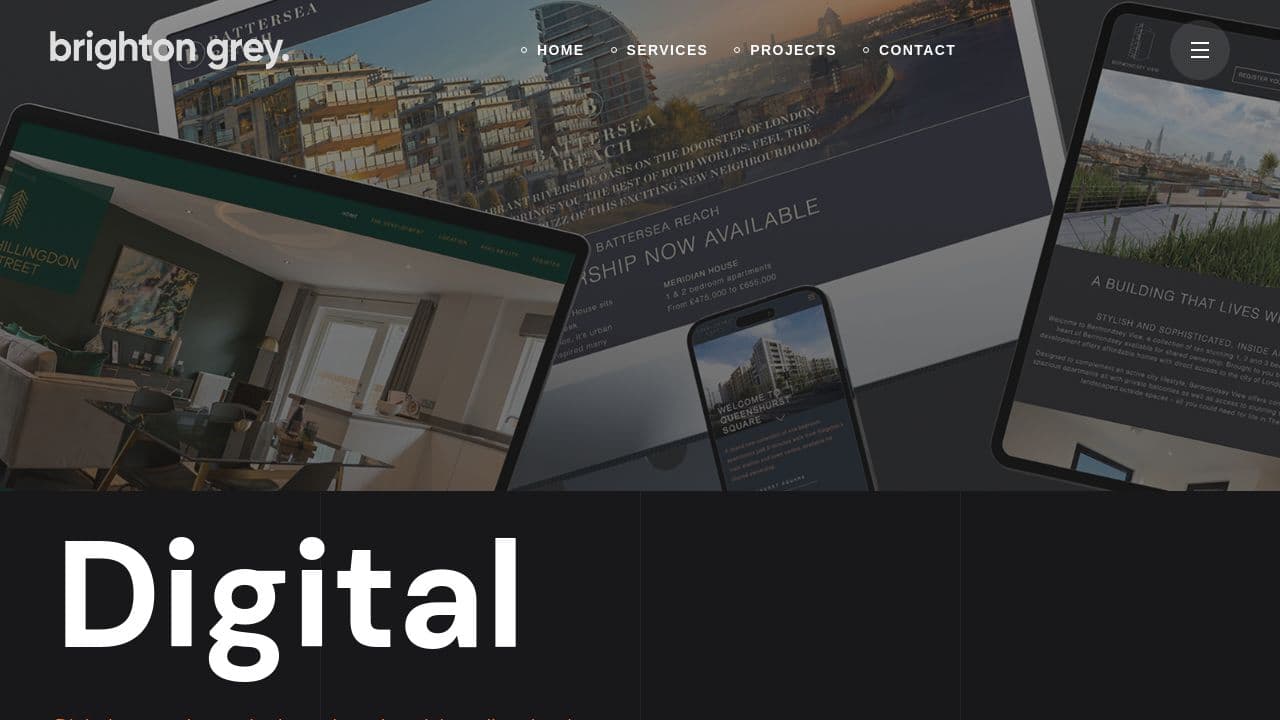 BRIGHTON GREY LTD website screenshot