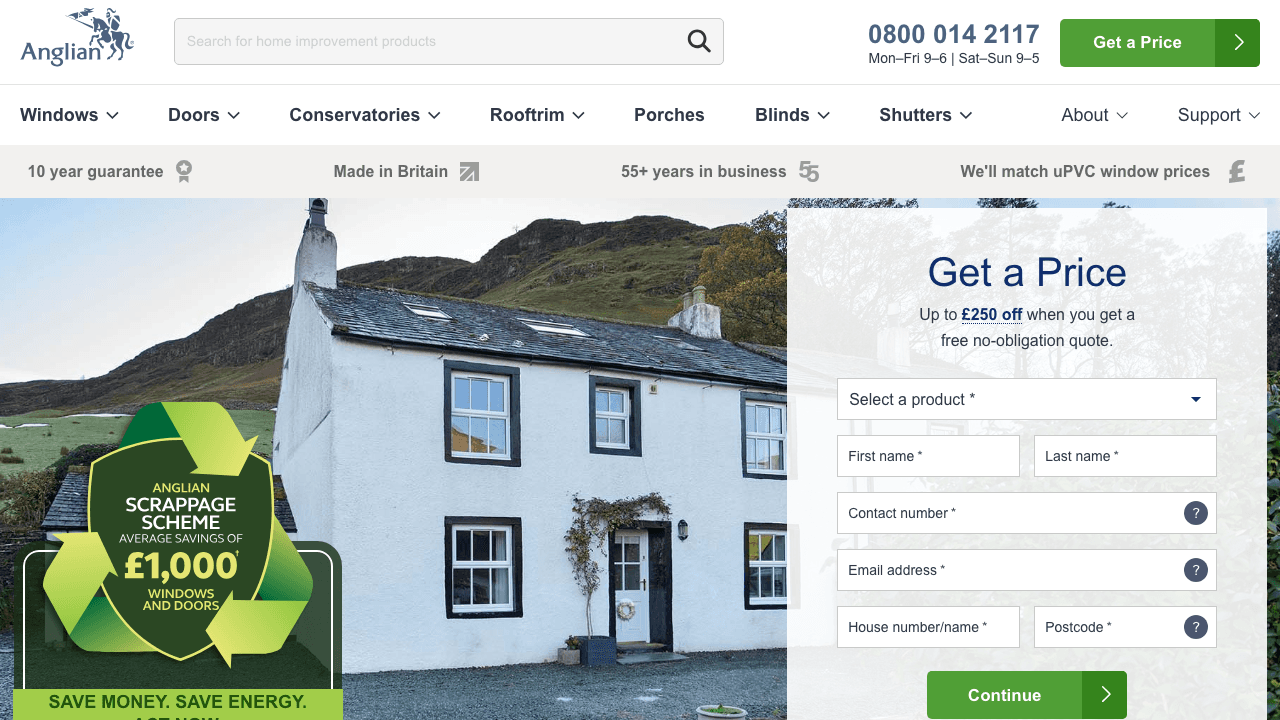 Anglian Home Improvements Conservatories