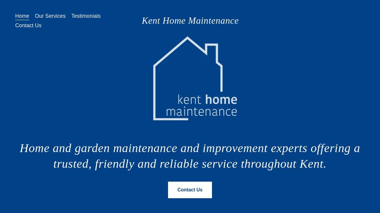 HOME MAINTENANCE SERVICES (KENT) LIMITED website screenshot
