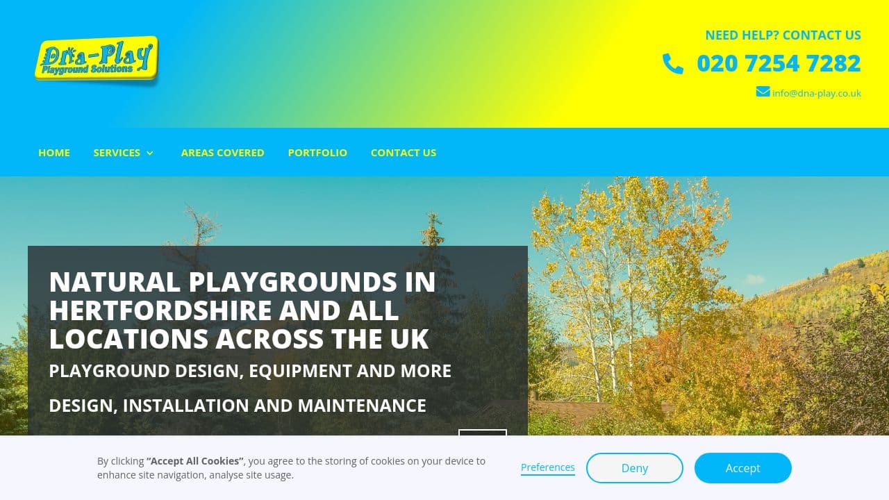 DNA-PLAY LIMITED website screenshot