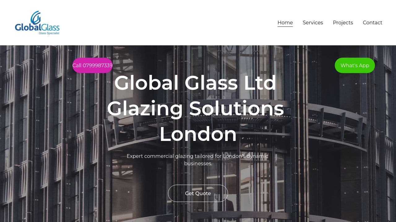 GLOBAL GLOBAL LTD website screenshot
