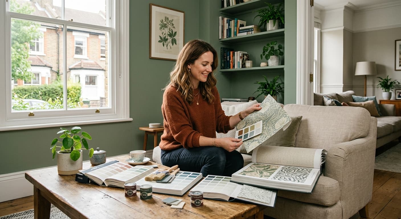 Featured image for The Complete Interior Paint Guide UK: Choosing Paint & Wallpaper